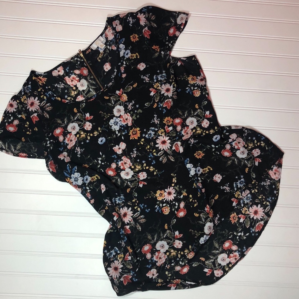 Black Floral Beautiful Blouse